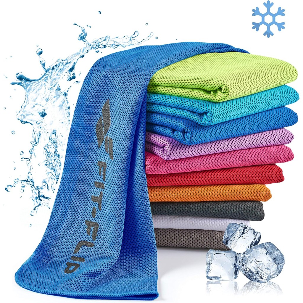 Asciugamano in microfibra, Airflip, asciugamano rinfrescante per