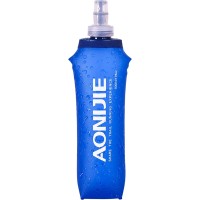Laufende Wasserflasche, weich, leicht, zusammenklappbar, hygienisch, 500 ml, für verschiedene sportliche Aktivitäten, Laufen, Radfahren, Wandern