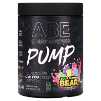 ABE, Pump, Ourson Caoutchouc Aspro, 500 g, Pré-entraînement, pour un volume musculaire durable