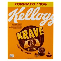 Céréales Krave, chocolat et noisettes, Kellogg's 410 g