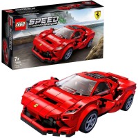 LEGO Speed Champions Ferrari F8 Tributo, Set da Costruzione di Auto da Corsa, 76895
