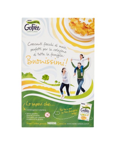 Corn Flakes Glutenfrei, Go Free Nestlé, 375 g
