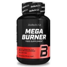 Mega Fat Burner, mit Chromium, L-Carnitin, grüntee extrakt, hilft bei der Gewichtskontrolle, 90 Kapseln
