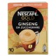 Nescafe' Ginseng zum Süßen, Nescafe Gold, Packung mit 10 Beuteln