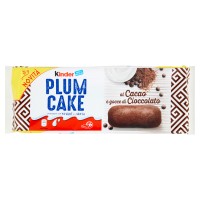 Kinder Plum Cake Chocolate, 6 plumcakes par paquet.