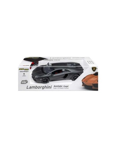 Lamborghini Aventador Funkgesteuertes Spielzeugauto, perfekte Nachbildung, Farbe schwarz, Maßstab 1:10, Lichtfunktionen