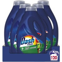 DASH, Détergent pour machine à laver, liquide, Anti-odeur, 24 lavages