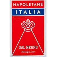 Neapolitanische Spielkarten, Regionale Spielkarten, Rotes Etui, Dal Negro, 10071