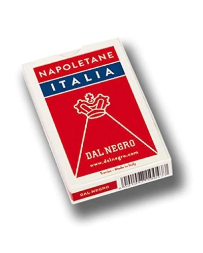 Carte da gioco Napoletane, Carte Da Gioco Regionali, Astuccio Rosso, Dal Negro, 10071