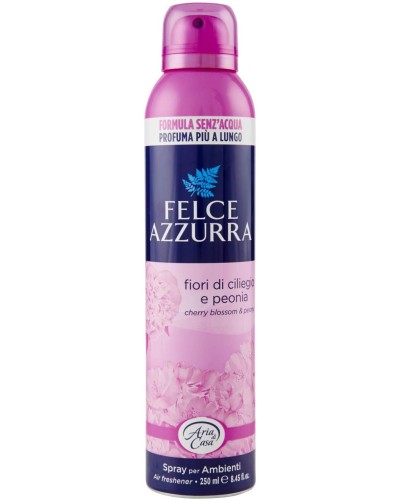 Felce Azzurra, Home Air Spray, Kirschblüten und Pfingstrose, 250 ml