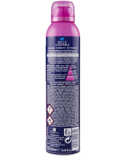 Felce Azzurra, Home Air Spray, Kirschblüten und Pfingstrose, 250 ml