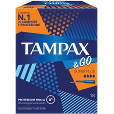 Tampax & Go Super Plus, 18 Stück