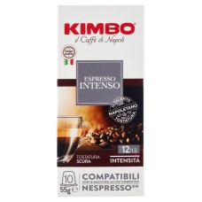 Kimbo, Il Caffè di Napoli, Nespresso kompatible Kapseln, Intensität 12/13
