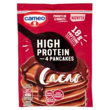 Cameo High Protein per 4 pancakes al cacao, Preparato per pancake al cacao ricco in proteine, con edulcorante, confezione da 70 g