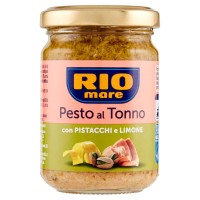 Rio Mare, Pesto de Pistaches et Citron Vert, 130g