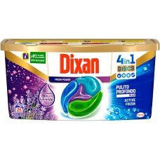 Dixan Discs 4 in 1 Active Fresh Lavanda - 25 Lavaggi