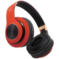 GroovePad, oreillette stéréo Bluetooth avec microphone, couleur rouge