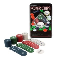 Chips Poker Professional 100 Chips Dakota Texas Hold'em 100 Chips, Kartenspiel