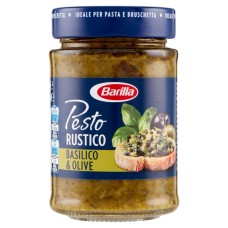 Barilla Sughi Rustikales Pesto Basilikum und Oliven 200g