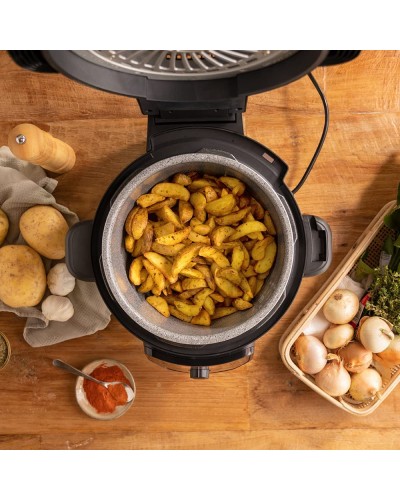 Marmite programmable avec friteuse et balance, Olla GM H Deluxe Fry, robot de cuisine multifonctionnel, 6 litres