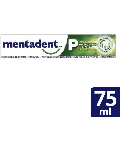 Dentifricio, Mentadent, Prevenzione Completa, 75ml