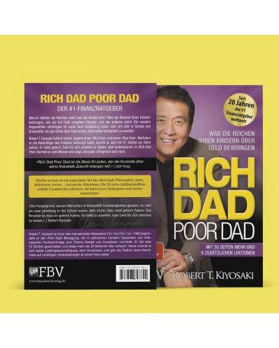 Reicher Vater armer Vater, Was die Reichen ihren Kindern über Geld beibringen, von Robert T. Kiyosaki, Sprache Deutsch