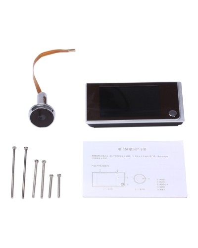 Digitale Peephole mit 3,5-Zoll-Farbdisplay, Videokamera 1.0 mp