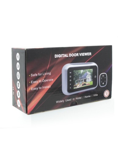 Digitales Guckloch, mit Farbdisplay und 3,5-Zoll-Nacht Vision Viewer
