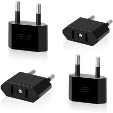 Reisenetzteil USA, 2-polig für europäischen Stecker, für Geräte mit amerikanischem Netzadapter