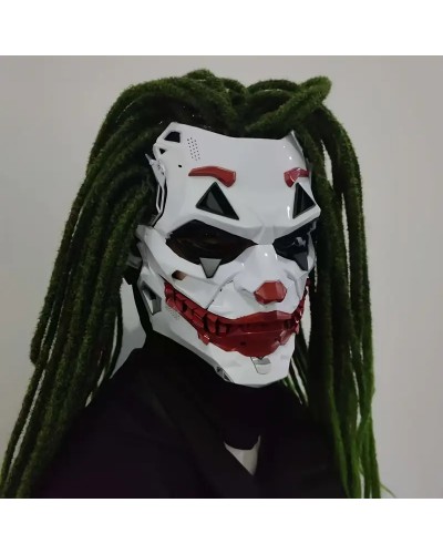 Horror Clown Maske Full-Face Augen- und Nasenöffnungen