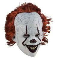 Horror Clown Killer Maske – Gruseli-Set mit Spukschreien & Bösem Lächeln