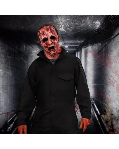 Herren Maske Blut realistischer Effekt Full Face Halloween