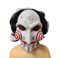 Spooky Latex Kopf Maske – Performance Requisite Halloween 1 Stück