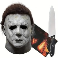 Funky Latex Maske Halloween – Natürlicher Latex, Ganzkopf-Maske Unisex