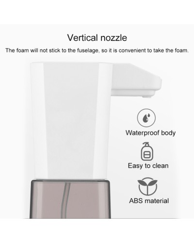 Seifenspender Automatisch, 280 ml Fassungsvermögen, ohne Berührung, für Desinfektionsgel, Flüssigseife Seifenspender Automatisch, 280 ml Fassungsvermögen, ohne Berührung, für Desinfektionsgel, Flüssigseife