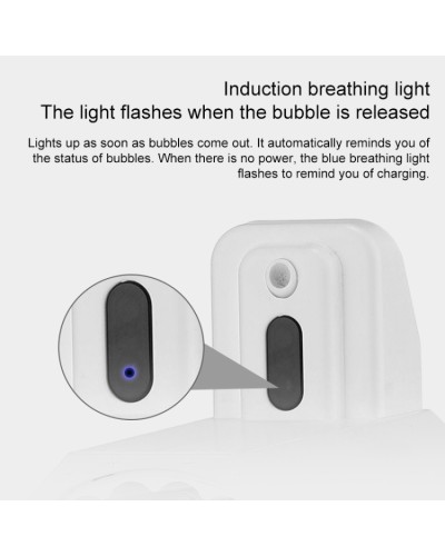 Seifenspender Automatisch, 280 ml Fassungsvermögen, ohne Berührung, für Desinfektionsgel, Flüssigseife Seifenspender Automatisch, 280 ml Fassungsvermögen, ohne Berührung, für Desinfektionsgel, Flüssigseife