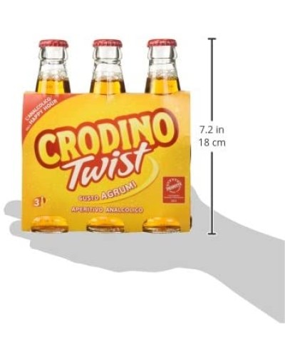 Crodino Twist, Zitrusgeschmack, Ml 175X3 Crodino Twist, Zitrusgeschmack, Ml 175X3
