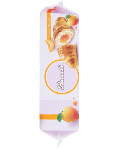 Bauli Croissant Aprikose mit Aprikosen-Füllung 100% italienisch, 6 x 50 g Packung Bauli Croissant Aprikose mit Aprikosen-Füllung 100% italienisch, 6 x 50 g Packung