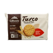 Galbusera Türkisches Vollkorn-Mürbegebäck reich an Ballaststoffen, 6 Portionen, 400 g