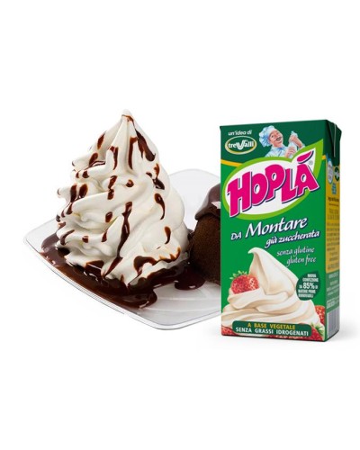 Hoplà Schlagsahne, bereits gesüßt, glutenfrei, 500 ml