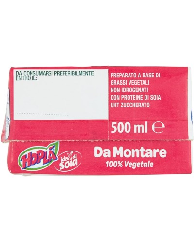 Hoplã, Schlagsahne, Soja-Ideen, 100% pflanzlich, 500 ml