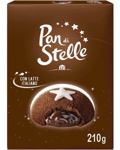 Pan di Stelle Mondkuchen Snacks, Süßer Snack für Zwischendurch - 6 Snacks