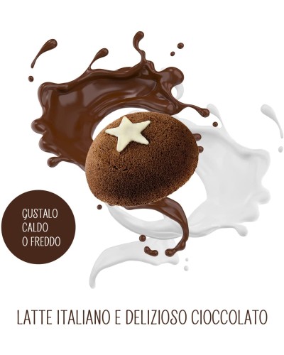 Pan di Stelle Mondkuchen Snacks, Süßer Snack für Zwischendurch - 6 Snacks