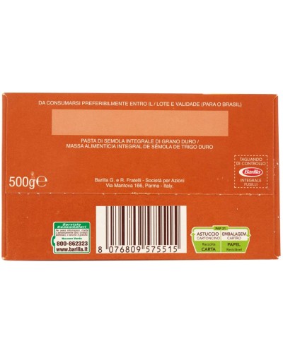 Fusilli integrale Barilla 500 gr