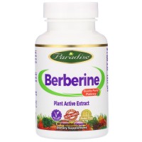 Berberin Extrakt, 60 vegetarische Kapseln, Paradise Herbs, vegan, gentechnikfrei