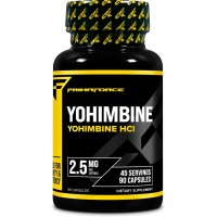PrimaForce Yohimbine HCl 2,5 mg – 90 Kapseln | Natürliches Supplement für Energie & Gewichtsmanagement