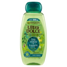 GARNIER, ultra sanft, Shampoo, 5 Pflanzen für normales Haar, parabenfrei, silikonfrei, 300 ml