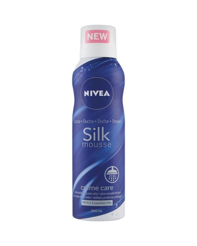 NIVEA Duschschaum Silk Mousse Creme Care 200 ml