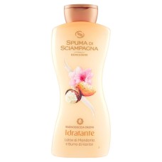 Spuma di Sciampagna, Feuchtigkeitsspendendes Wohlbefinden, Duschcreme Mandelmilchcreme und Sheabutter 650 ml