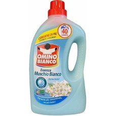 Omino bianco Detersivo Essenza Muschio Bianco 2000 ml, 40 Maschinenwäsche